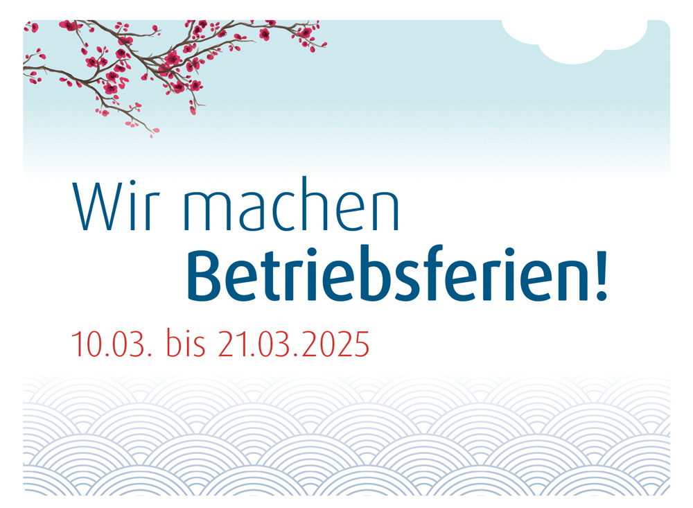 machart-Betriebsferien