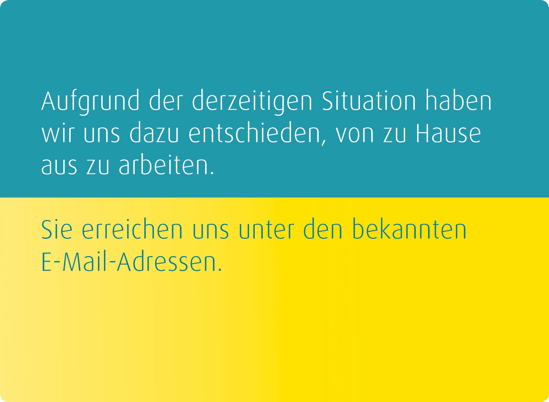 machart_Homeoffice_2 Sie erreichen uns unter den bekannten E-Mail-Adressen